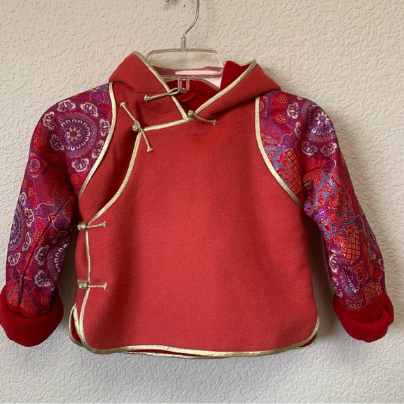 Mary & Martha Mongolia Fair & Ethical Child’s Cashmere Jacket - Picture 2 of 9